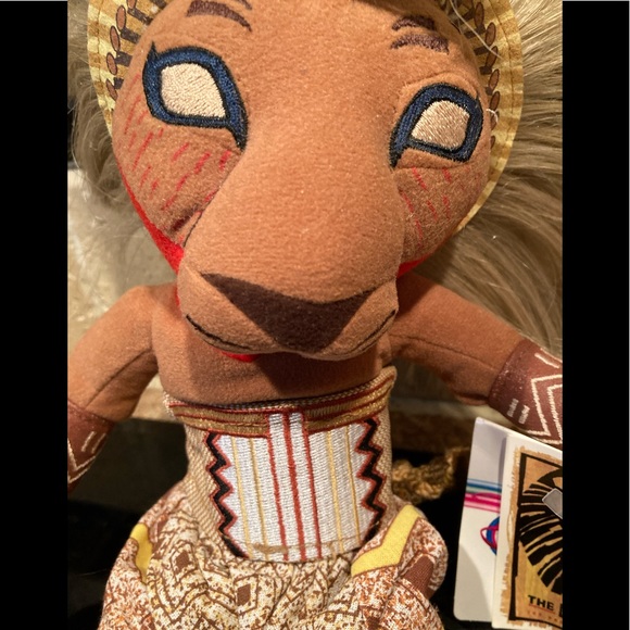The Lion King The Broadway Musical Simba Bean Bag (Disney Presents) - Picture 5 of 12